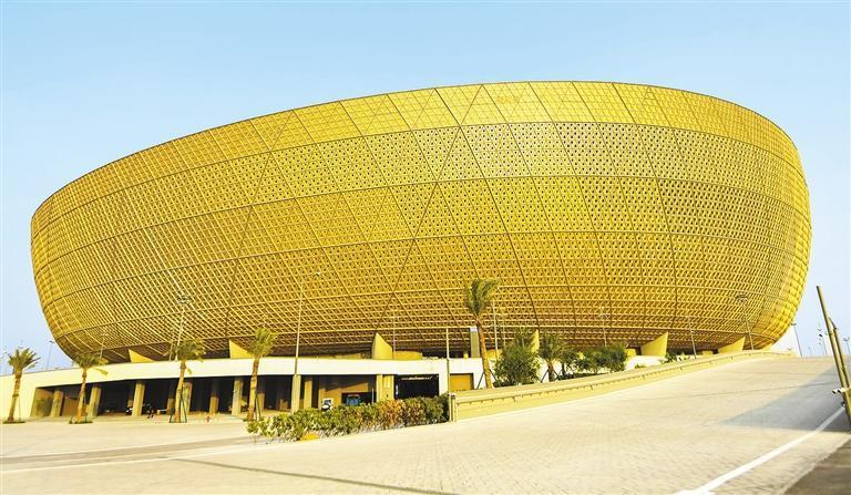 卡塔尔世界杯主体育场卢赛尔体育场。尼 库摄（新华社发）